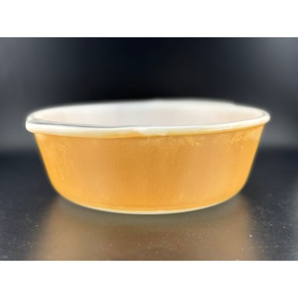 Anchor Hocking Peach Luster 1 Quart Casserole Dish - Picture 4 of 9